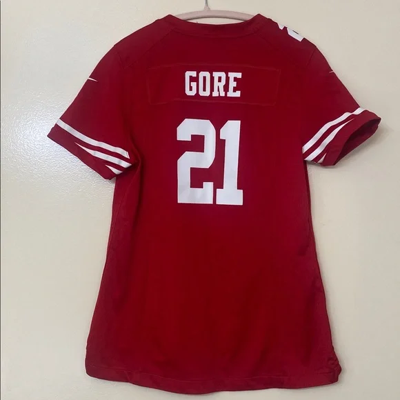 NFL 49ers Red Jersey with Super Bowl Patch - Picture 4 of 5